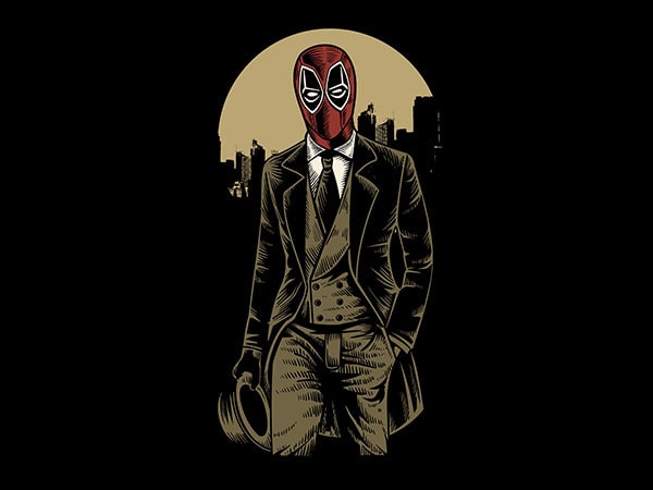 Classic mercenary graphic t-shirt design Classic mercenary graphic t-shirt design