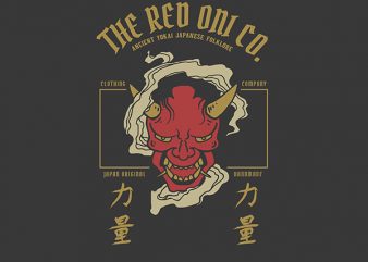 Demon Graphic t-shirt design