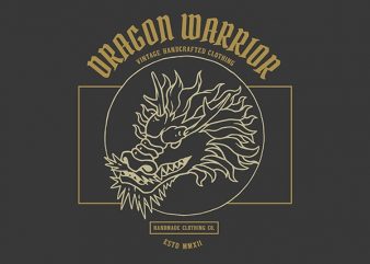 Dragon graphic t-shirt design