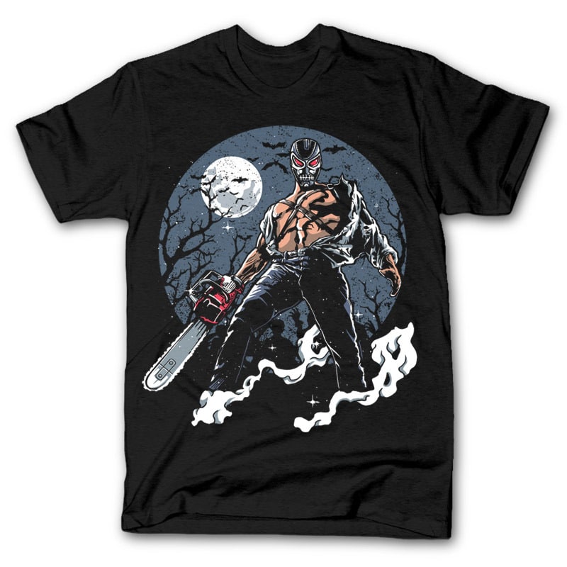 Evil Night Graphic t-shirt design t shirt designs for merch teespring and printful