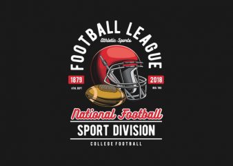 Football League Vector t-shirt design