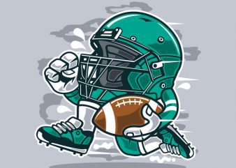 Football Player Vector t-shirt design