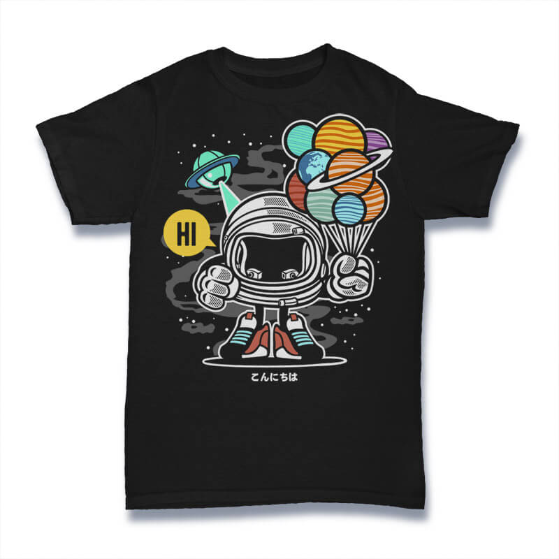 Gift From Outer Space Vector t-shirt design buy t shirt design