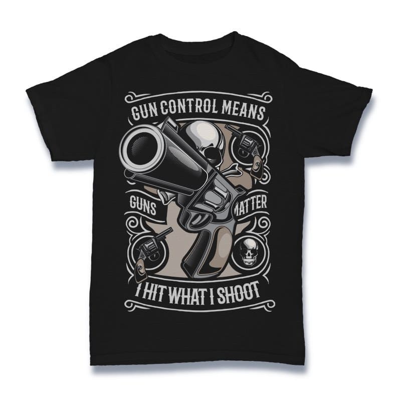 Download Gun Control Vector t-shirt design - Buy t-shirt designs