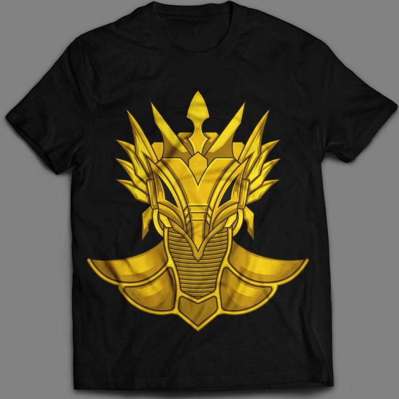 Horus god T-shirt design vector illustration tshirt factory