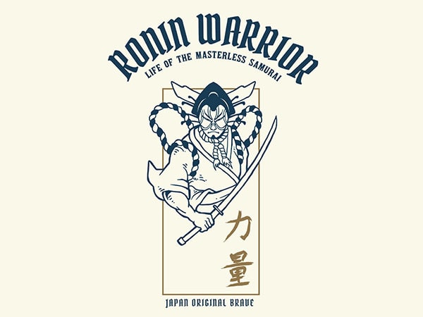 Kabuki vector t-shirt design