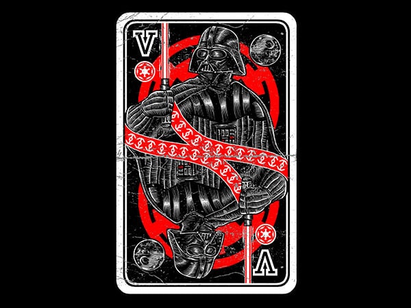 King of the darkside graphic t-shirt design King of the darkside graphic t-shirt design