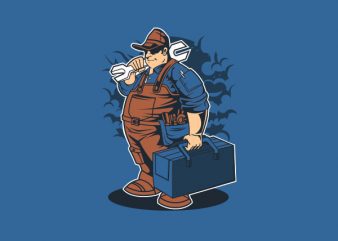 Mechanic Graphic t-shirt design