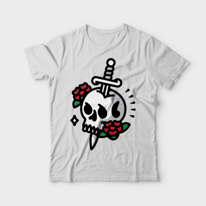 Death Flower Tattoo buy t shirt design