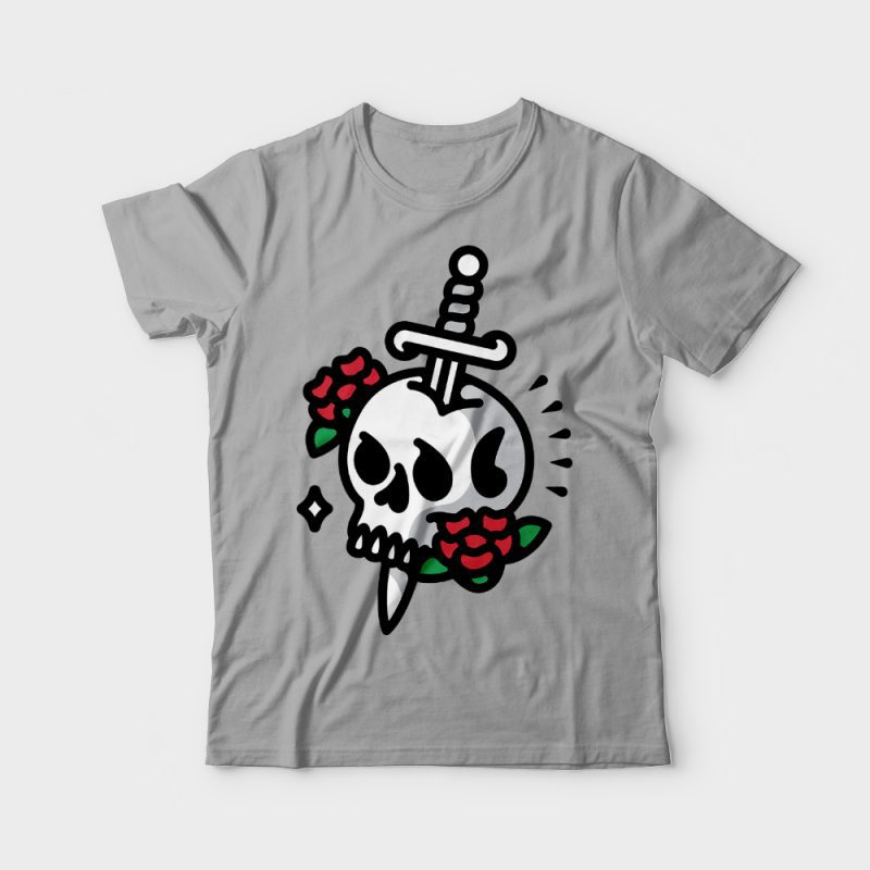 Death Flower Tattoo buy t shirt design