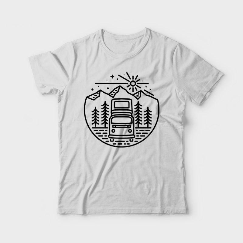 Go Outside t shirt designs for printify