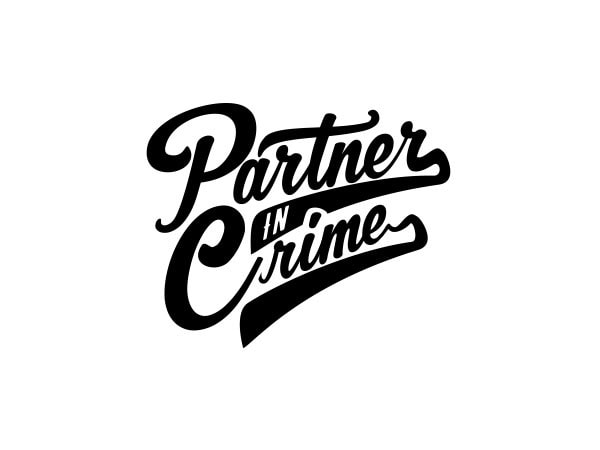 Partner in crime tshirt design