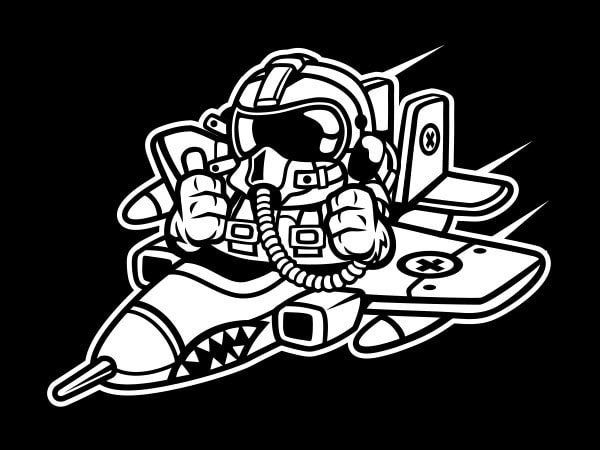 Pilot vector t-shirt design