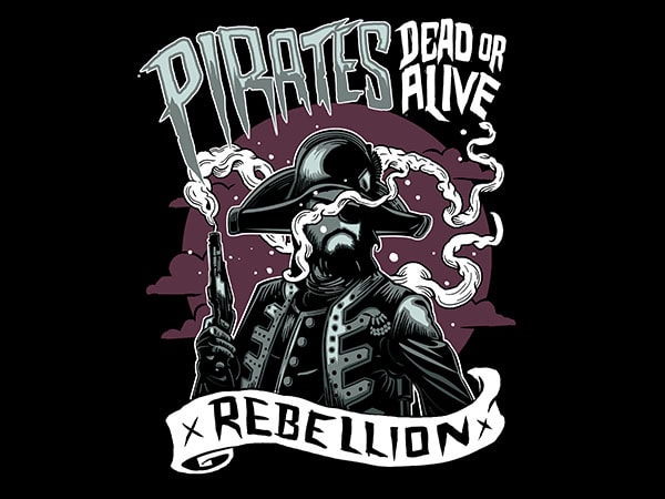Pirates Vector t-shirt design Pirates Vector t-shirt design