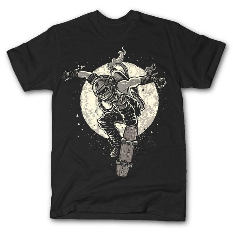 Rebel Skater Vector t-shirt design commercial use t shirt designs