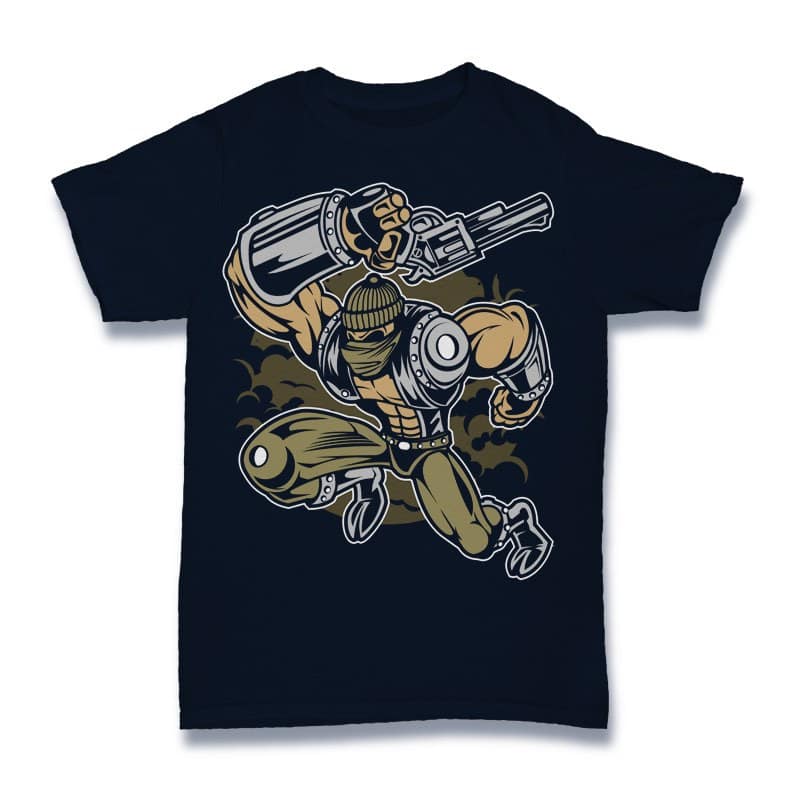 Robber Graphic t-shirt tshirt factory