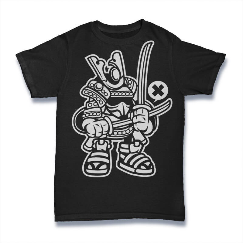 Samurai Vector t-shirt design t shirt design graphic