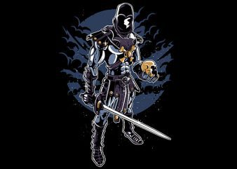 Skeleton King Vector t-shirt design