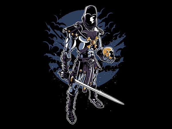 Skeleton king vector t-shirt design