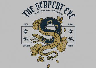 Snake Graphic t-shirt design