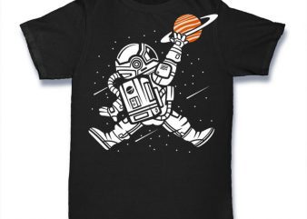 Space Jump Graphic t-shirt design