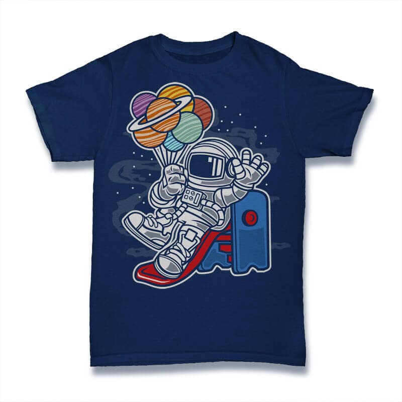 Space Slider Graphic t-shirt design buy tshirt design