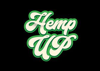 hemp up buy t shirt design for commercial use
