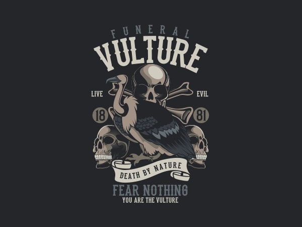 Vulture Vector t-shirt design