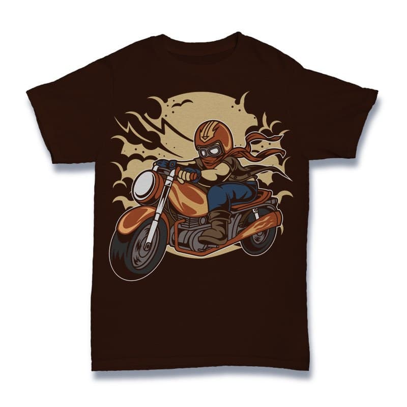 Wild Biker Svg Vector t-shirt design vector shirt designs