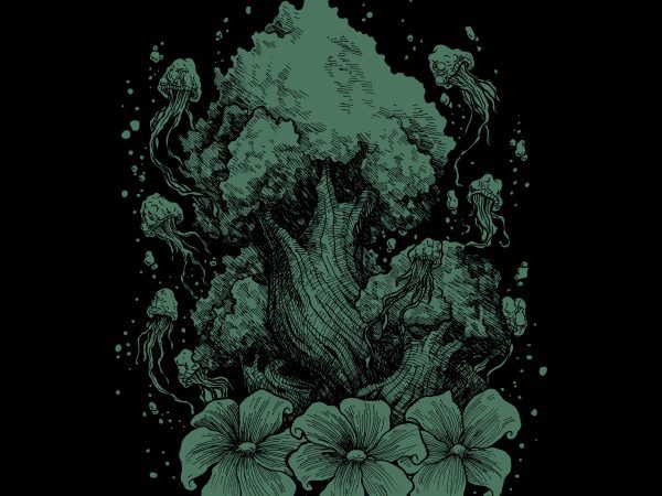 Love tree tshirt design