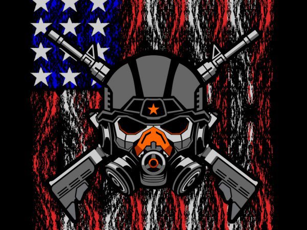 Military black ops t-shirt template design