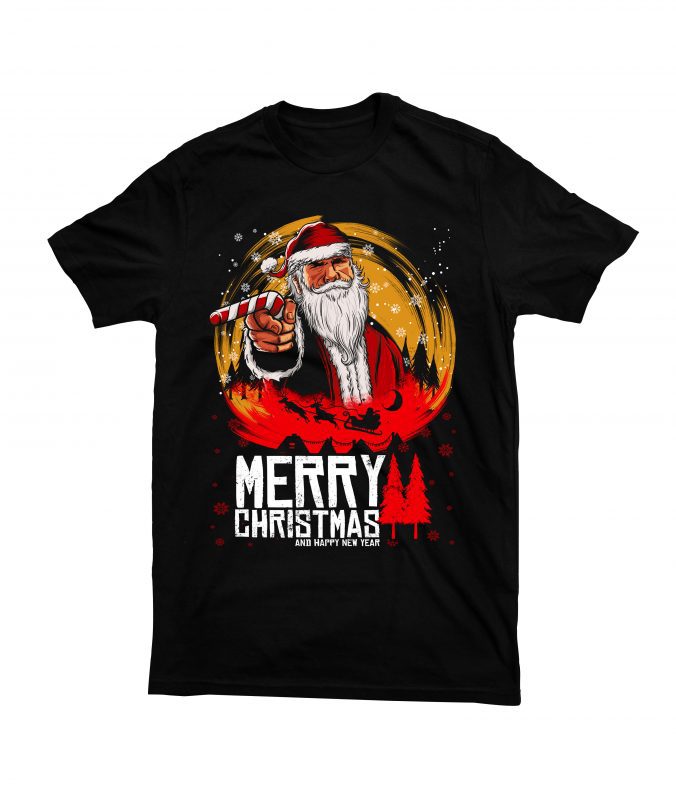 RDR Santa tshirt designs for merch by amazon