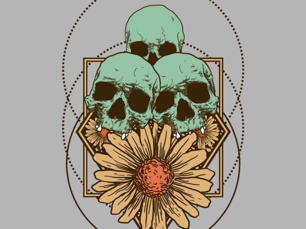 Sunflower tshirt design