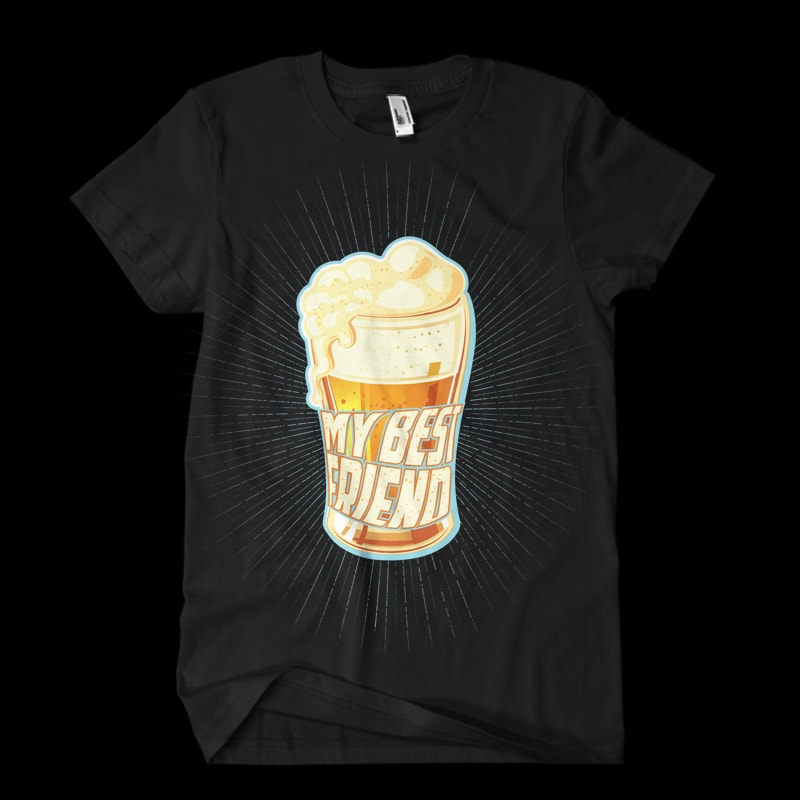 best friend Vector t-shirt design tshirt design for sale