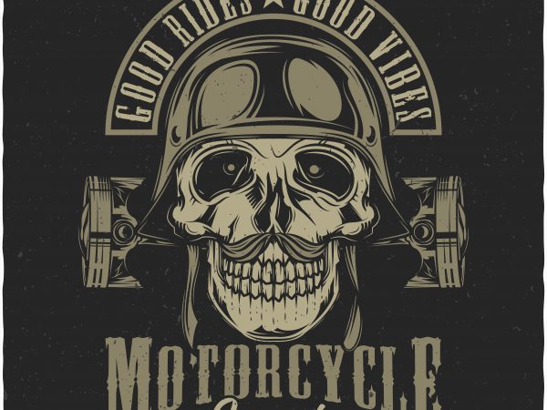 Good rides, good vibes. vector t-shirt design