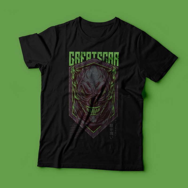 Great Scar T-Shirt Design t shirt designs for teespring