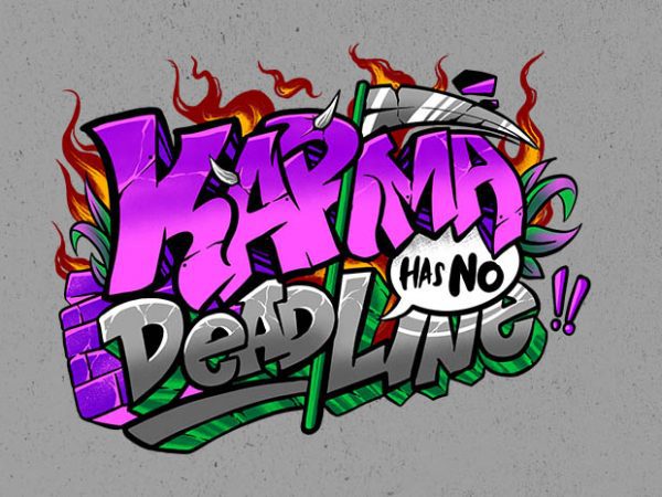 Karma shirt design Karma shirt design