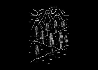 Hiking Trails buy t shirt design artwork