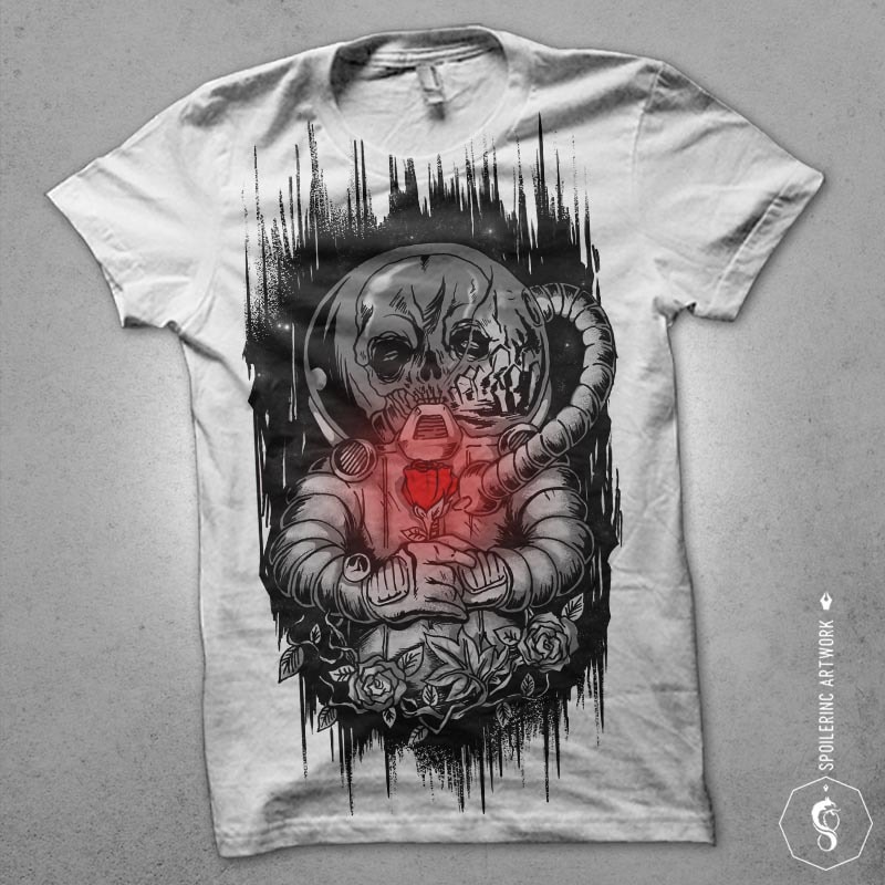 death in space Graphic t-shirt design buy t shirt designs artwork