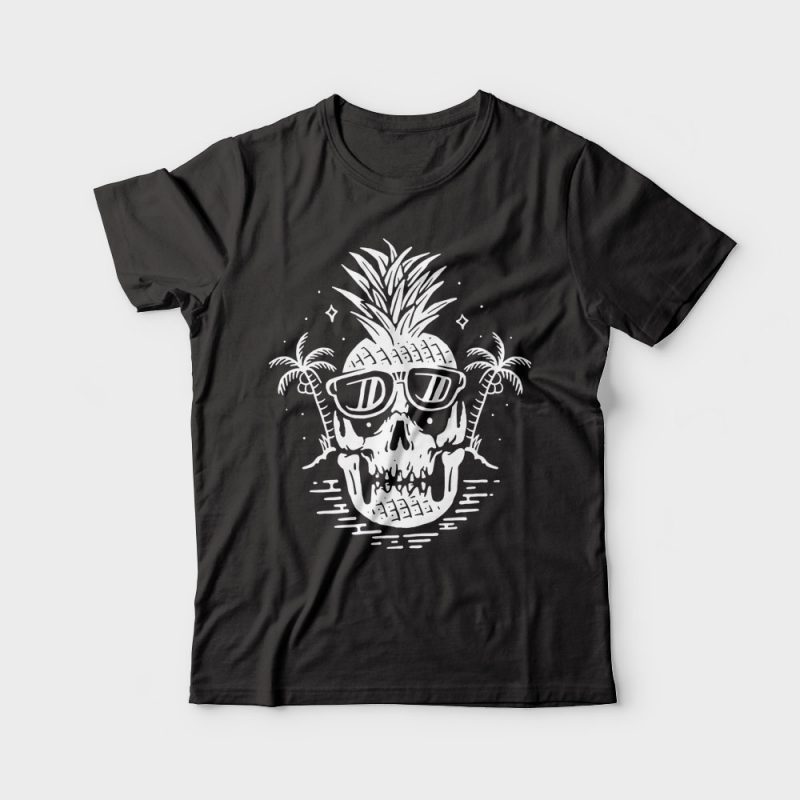 Skull Pineapple buy tshirt design