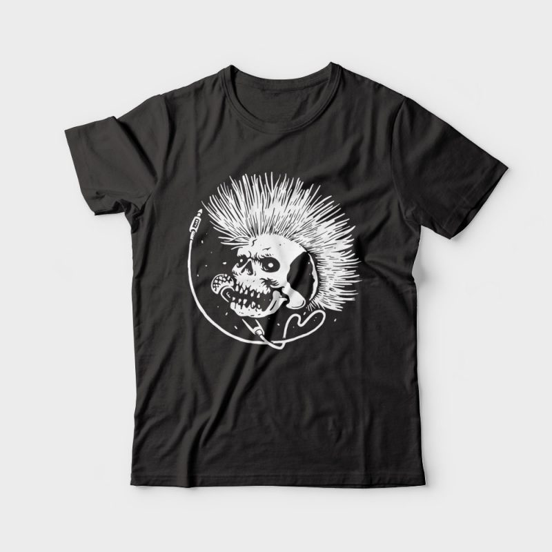 Skull Punk buy tshirt design