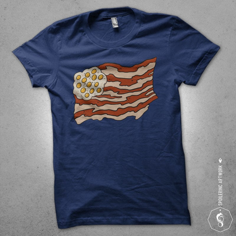 proud to be a bacon Graphic t-shirt design vector t shirt design