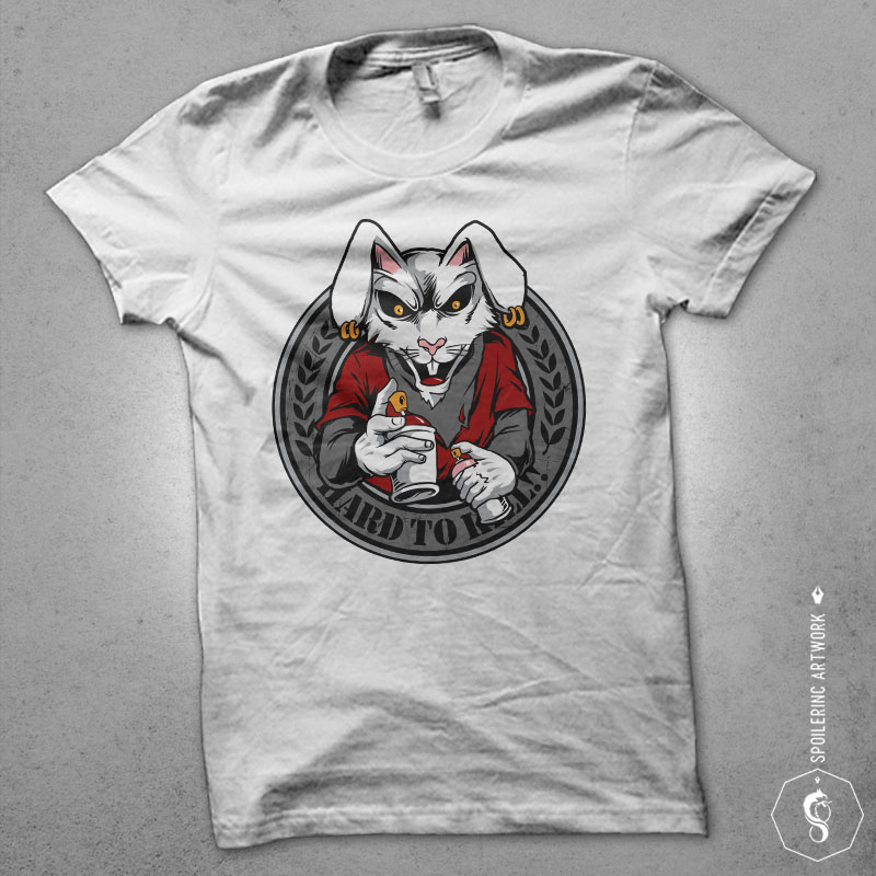 rabbit clan Vector t-shirt design vector t shirt design
