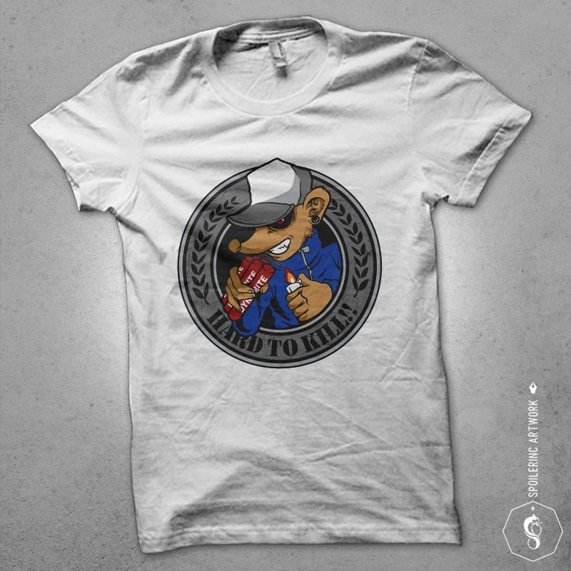 rat clan Vector t-shirt design vector t shirt design