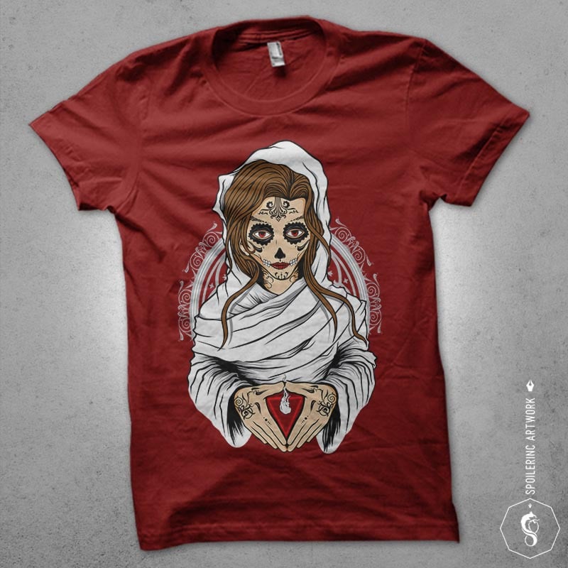 sugar nun Vector t-shirt design buy t shirt designs artwork