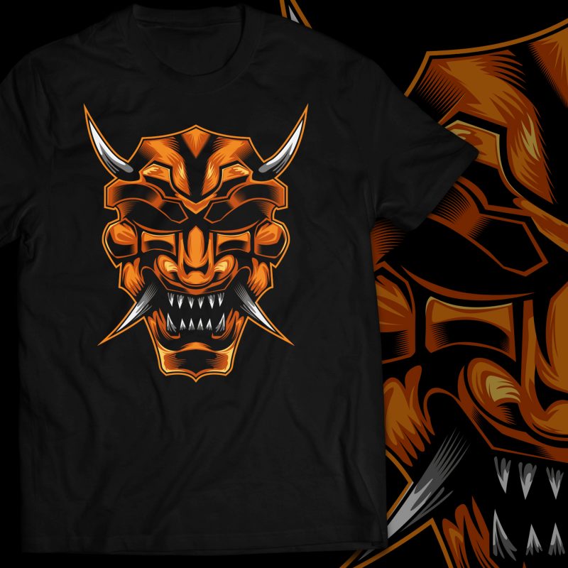 Samurai Evil Ronin tshirt factory
