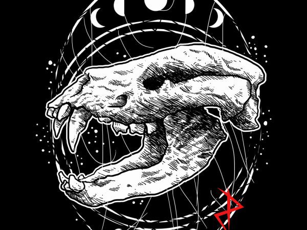 Dog skull tshirt design Dog skull tshirt design