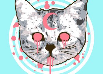 pop cat tshirt design