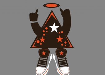 Star Music vector t-shirt design for commercial use