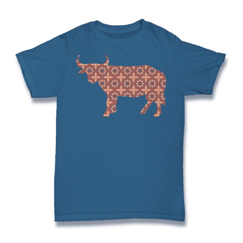 Bull Tshirt Design tshirt factory